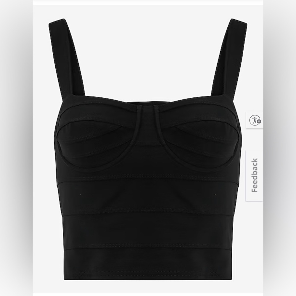 Express Black top size small